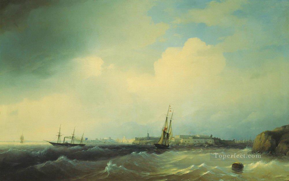 Ivan Aivazovsky sveaborg Paisaje marino Pintura al óleo